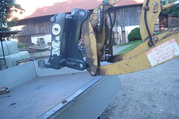 Radlader auf Euro - Terex 35mm