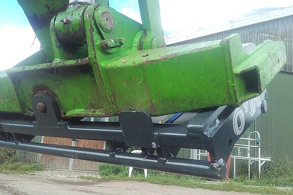 Teleskoplader auf Euro - Merlo