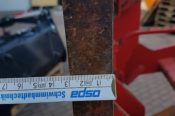 Euroadapter für Weidemann - Plattenaufnahme
