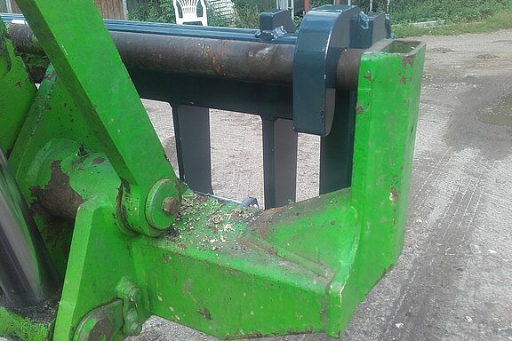 Teleskoplader auf Euro - Merlo