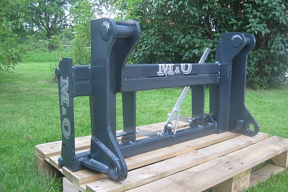 Radlader auf Euro - Terex 50mm