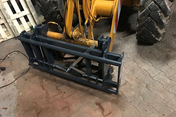 Radlader auf Euro - Terex 35mm