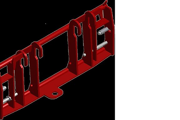 Euroadapter für Weidemann - Plattenaufnahme
