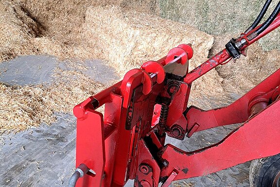 Euroadapter für Weidemann - Plattenaufnahme