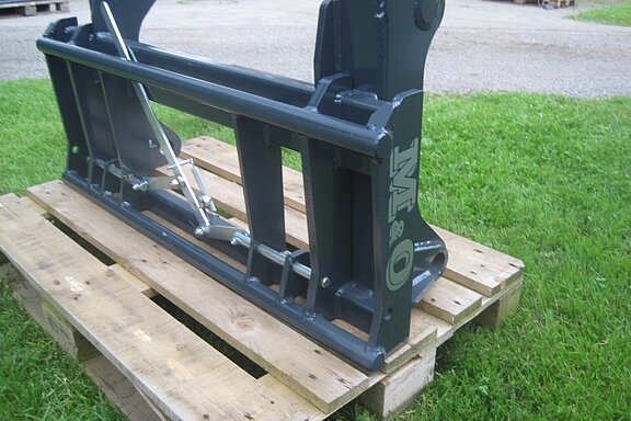 Radlader auf Euro - Terex 50mm