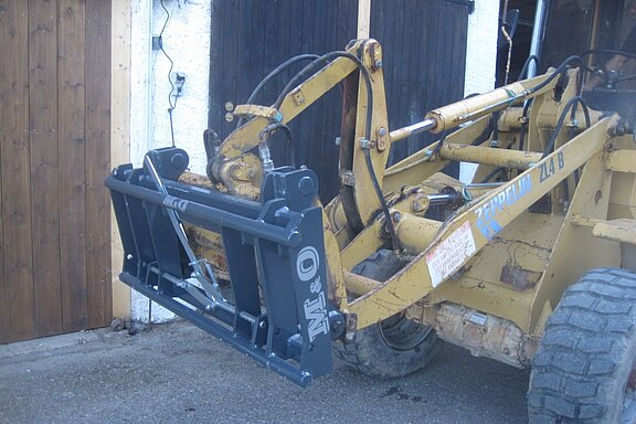 Radlader auf Euro - Terex 35mm
