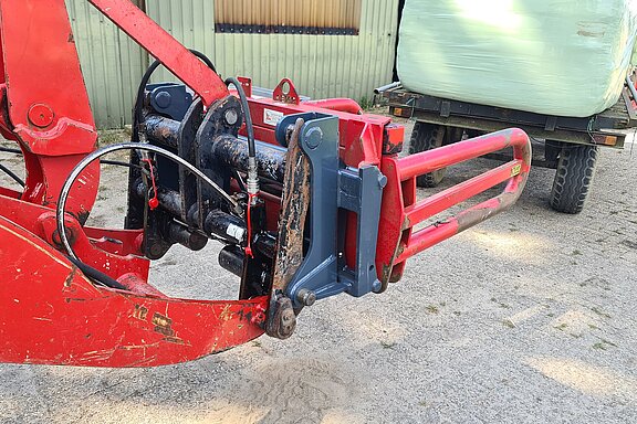 Radlader auf Euro - Terex 50mm