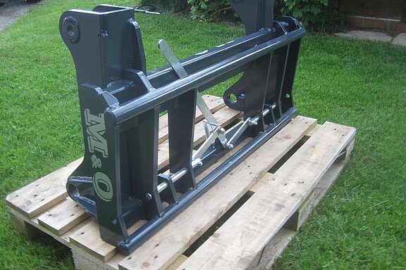 Radlader auf Euro - Terex 50mm