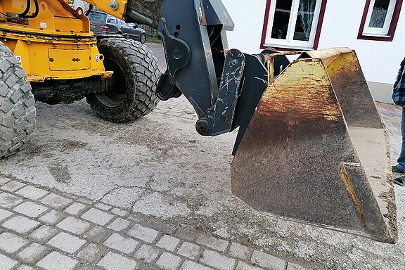 Radlader auf Euro - Paus