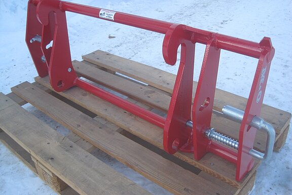 Euroadapter für Weidemann - leicht - 1 Tonne
