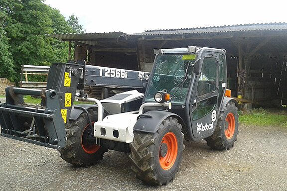 Teleskoplader auf Euro - Bobcat Sambron