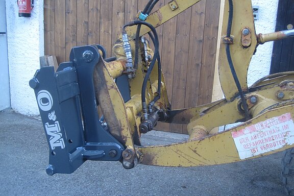 Radlader auf Euro - Terex 35mm